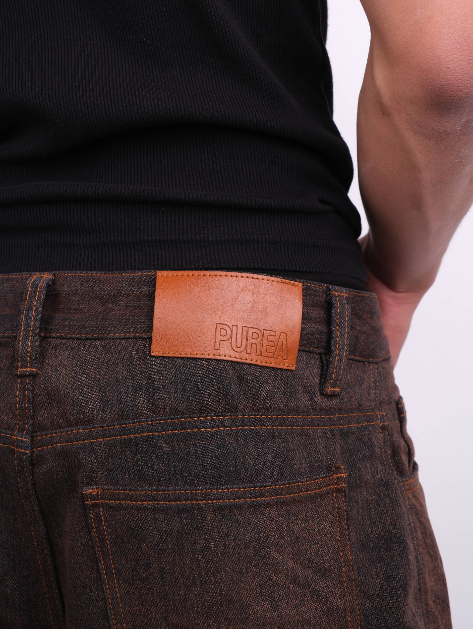 Deep-Brown Denim