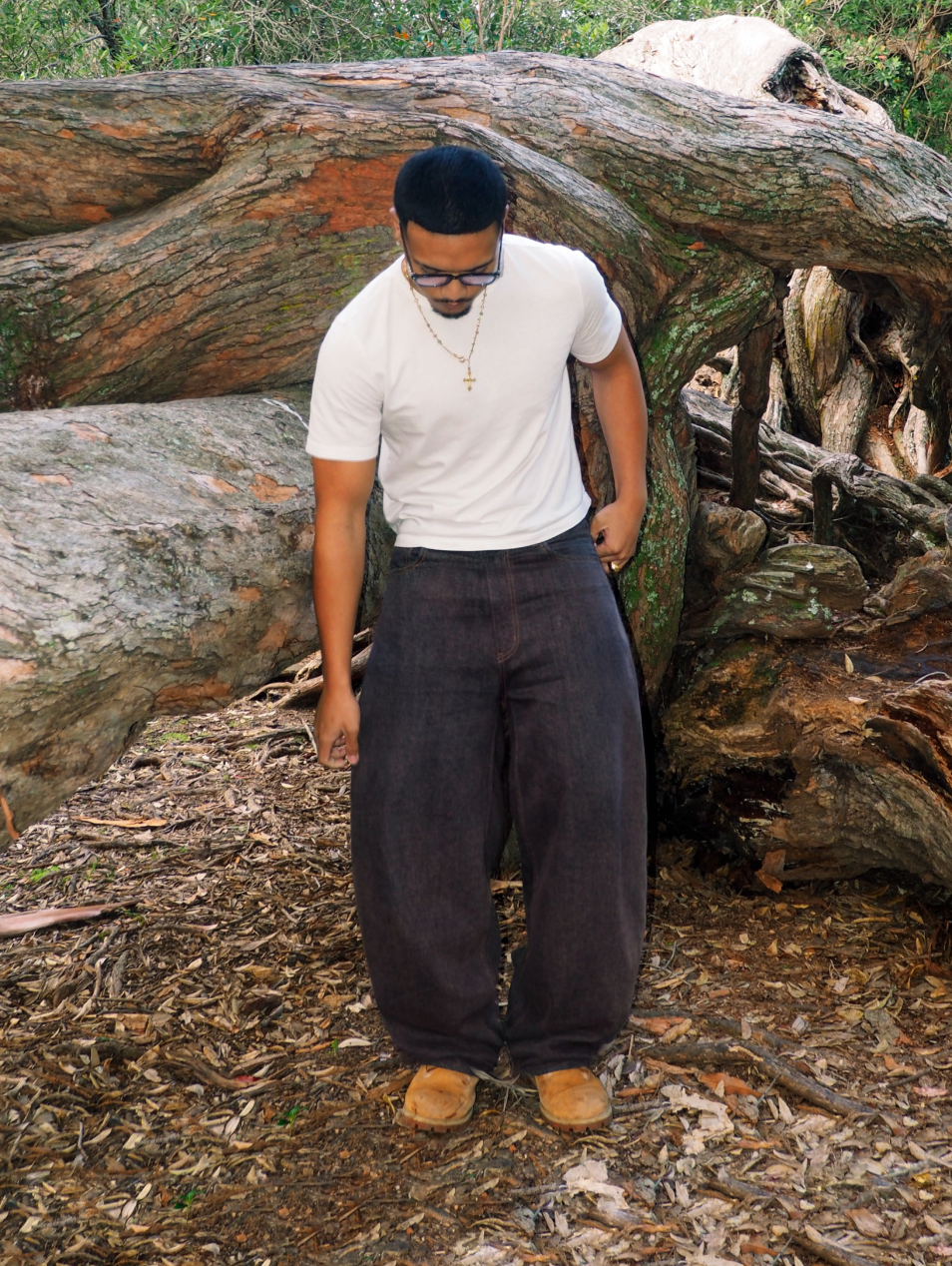 Deep-Brown Denim